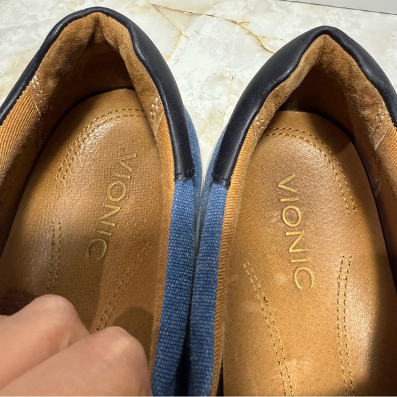Vionic Mens Brody‎ Slip On Sneakers Canvas Upper Size 11 Minimalist Casual Comfy main image 9